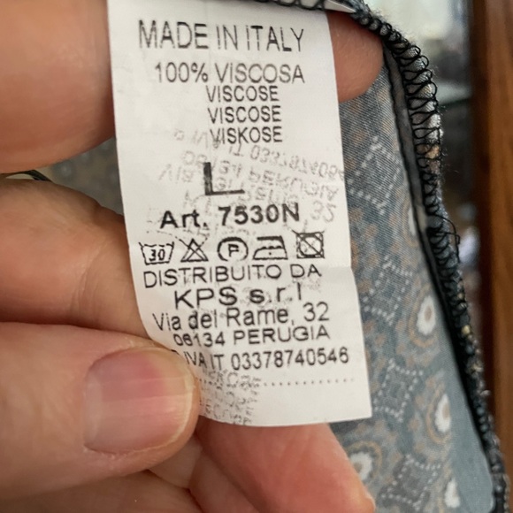 Nohow Geometric Pattern Shirt - Picture 3 of 6